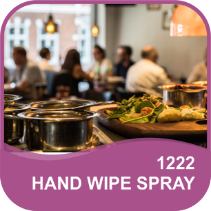 HANDWIPE SPRAYS WITH ODOR NEUTRALIZERS FOR RESTAURANTS